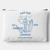 Letztes Segel vor dem Schleier Bachelorette Wochen Zubehörtasche (Vorderseite)