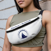 Letztes Segel vor dem Schleier-Junggeselinnen-Absc Bauchtasche