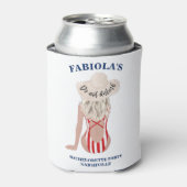 Letztes Segel vor dem Schleier Junggeselinnen-Absc Dosenkühler (Kanne Vorderseite)