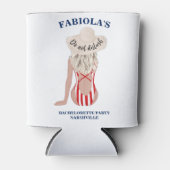 Letztes Segel vor dem Schleier Junggeselinnen-Absc Dosenkühler (Vorderseite)