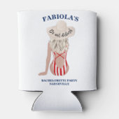 Letztes Segel vor dem Schleier Junggeselinnen-Absc Dosenkühler (Rückseite)