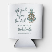 Letztes Segel vor dem Schleier-Junggeselinnen-Absc Dosenkühler (Vorderseite)