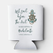 Letztes Segel vor dem Schleier-Junggeselinnen-Absc Dosenkühler (Rückseite)