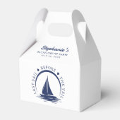 Letztes Segel vor dem Schleier-Junggeselinnen-Absc Geschenkschachtel (Vorderseite)