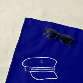 Letztes Segel vor dem Schleier Nautical Bacheloret Strandtuch (Beispiel)