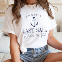 Letztes Segel vor dem Schleier Nautical Bacheloret