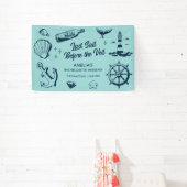 Letztes Segel vor dem Veil Beach Junggeselinnen-Ab Banner (InSitu)