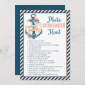 Letztes Segel vor der Scavenger-Jagd Einladung (Vorne/Hinten)