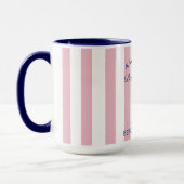 Letztes Segel vor der Veil-Bachelorette-Tasse Tasse (Links)