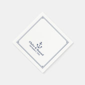 Letztes Segelschiff Serviette (Ecke)