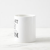 Letztes Set Senior Mama Class of 2026 Grad Volleyb Kaffeetasse (Mittel)