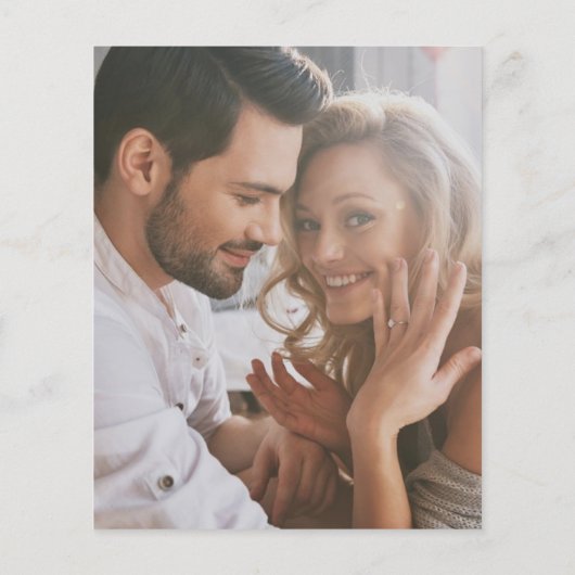 Letztes Skript-Foto Save the Date (Rückseite)