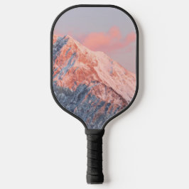 Letztes Sonnenlicht auf dem Berg Storžič, Slowenie Pickleball Schläger