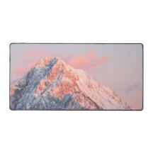 Letztes Sonnenlicht auf dem Berg Storžič, Slowenie