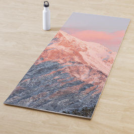 Letztes Sonnenlicht auf dem Berg Storžič, Slowenie Yogamatte