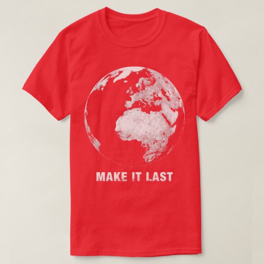 Letztes Speichern des Planeten 1 T-Shirt (Design vorne)