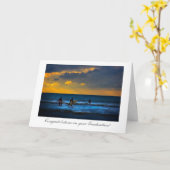 Letztes Surfen am Tag - Glückwünsche am Schließ Karte (Gelbe Blume)