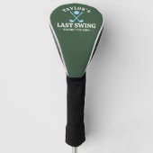 Letztes Swing vor dem Ring Golf Bachelor Headcover (Vorderseite)