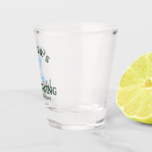 Letztes Swing vor dem Ring Golf Bachelor Schnapsglas (Rechts)