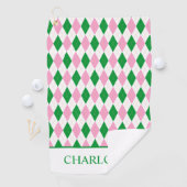 Letztes Swing vor dem Ring Golf Junggeselinnen-Abs Golfhandtuch (Insitu)