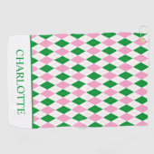 Letztes Swing vor dem Ring Golf Junggeselinnen-Abs Golfhandtuch (Horizontal)