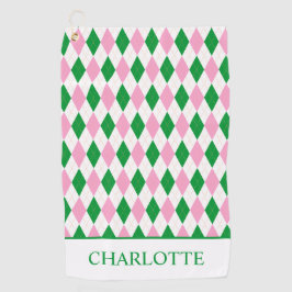 Letztes Swing vor dem Ring Golf Junggeselinnen-Abs Golfhandtuch