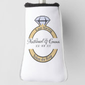 Letztes Swing vor dem Ring, Junggeselinnen-Abschie Golf Headcover (Rotieren 90)