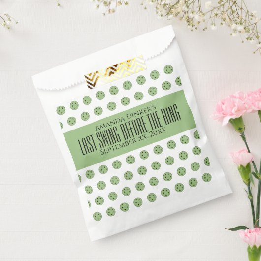 Letztes Swing vor der Hochzeitsfeier Geschenktütchen (Versiegelt)