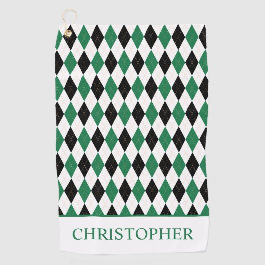 Letztes Swing vor der Ring Golf Bachelor Party Golfhandtuch (Vorderseite)