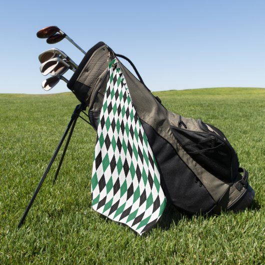 Letztes Swing vor der Ring Golf Bachelor Party Golfhandtuch (Gras)