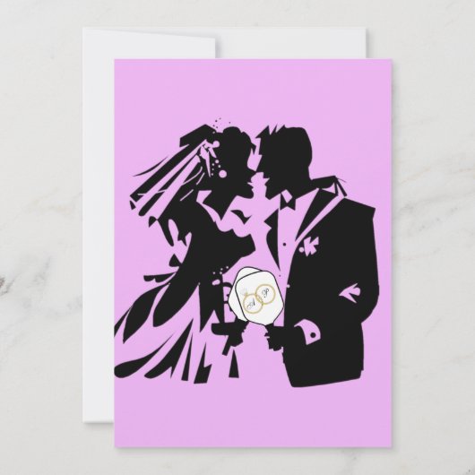 Letztes Swing vor der Ring-Hochzeit Pickleball Einladung (Rückseite)