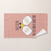 Letztes Swing vor der Ring-Hochzeit Pickleball Handtuch (Handtuch)