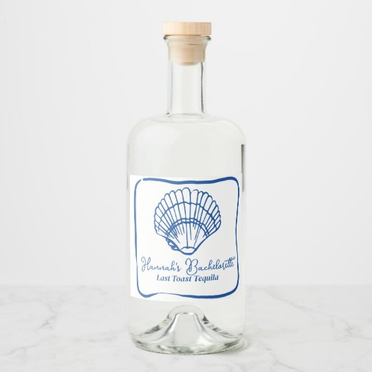 Letztes Toast Drink Label Alkoholflaschenetikett (Vorderseite)
