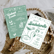 Letztes Toast Green Beach Bachelorette Wochenende