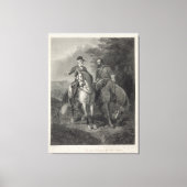 Letztes Treffen von Robert E. Lee & Stonewall Jack Leinwanddruck (Vorderseite)