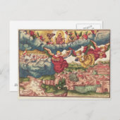 Letztes Urteil aus der Luther Bibel, c.1530 Postkarte (Vorne/Hinten)