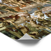 Letztes Urteil aus der Sixtinischen Kapelle, 1538- Poster (Ecke)