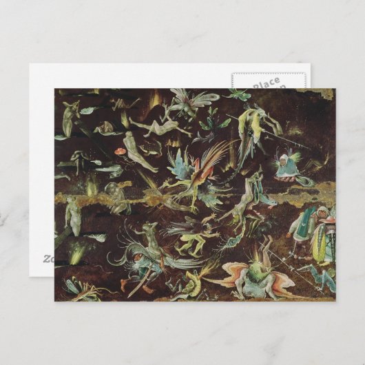 Letztes Urteil, c.1504 Postkarte (Vorne/Hinten)