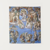 Letztes Urteil der Sixtinischen Kapelle von Michel Wandteppich (Vorderseite)