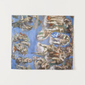 Letztes Urteil der Sixtinischen Kapelle von Michel Wandteppich (Vorderseite (Horizontal))