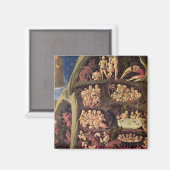 Letztes Urteil, Detail Hell, c.1431 Magnet (Vorderseite/Rückseite)