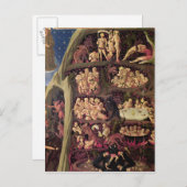 Letztes Urteil, Detail Hell, c.1431 Postkarte (Vorne/Hinten)