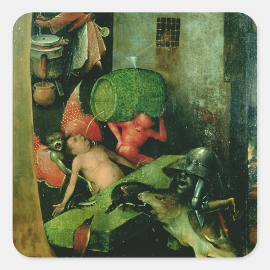 Letztes Urteil: Einzelheiten der Fragestunde Quadratischer Aufkleber (Vorderseite)