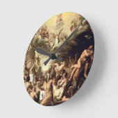 Letztes Urteil Runde Wanduhr (Winkel)
