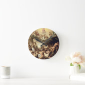 Letztes Urteil Runde Wanduhr (Zuhause)