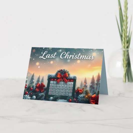 Letztes Weihnachten (Vorderseite)