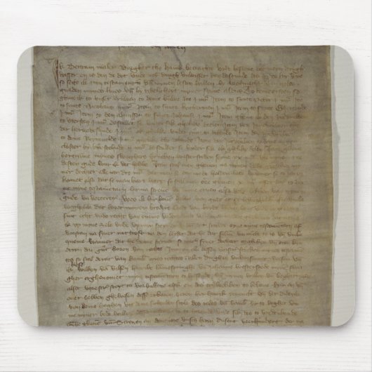 Letztes wird und Testament des Künstlers Mousepad (Vorne)