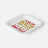 Letztlich geht es nur um Dankbarkeit Pappteller (Gewinkelt)