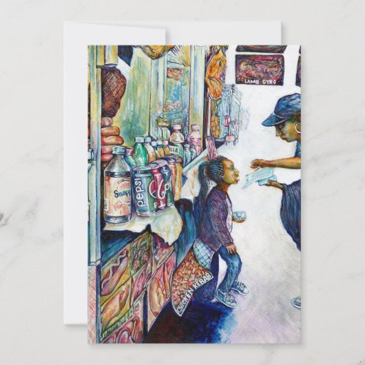 Letztlich produziert Hoffnung Dankeskarte (Vorderseite)