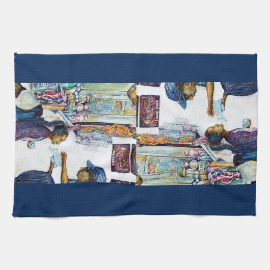 Letztlich produziert Hoffnung Geschirrtuch (Horizontal)